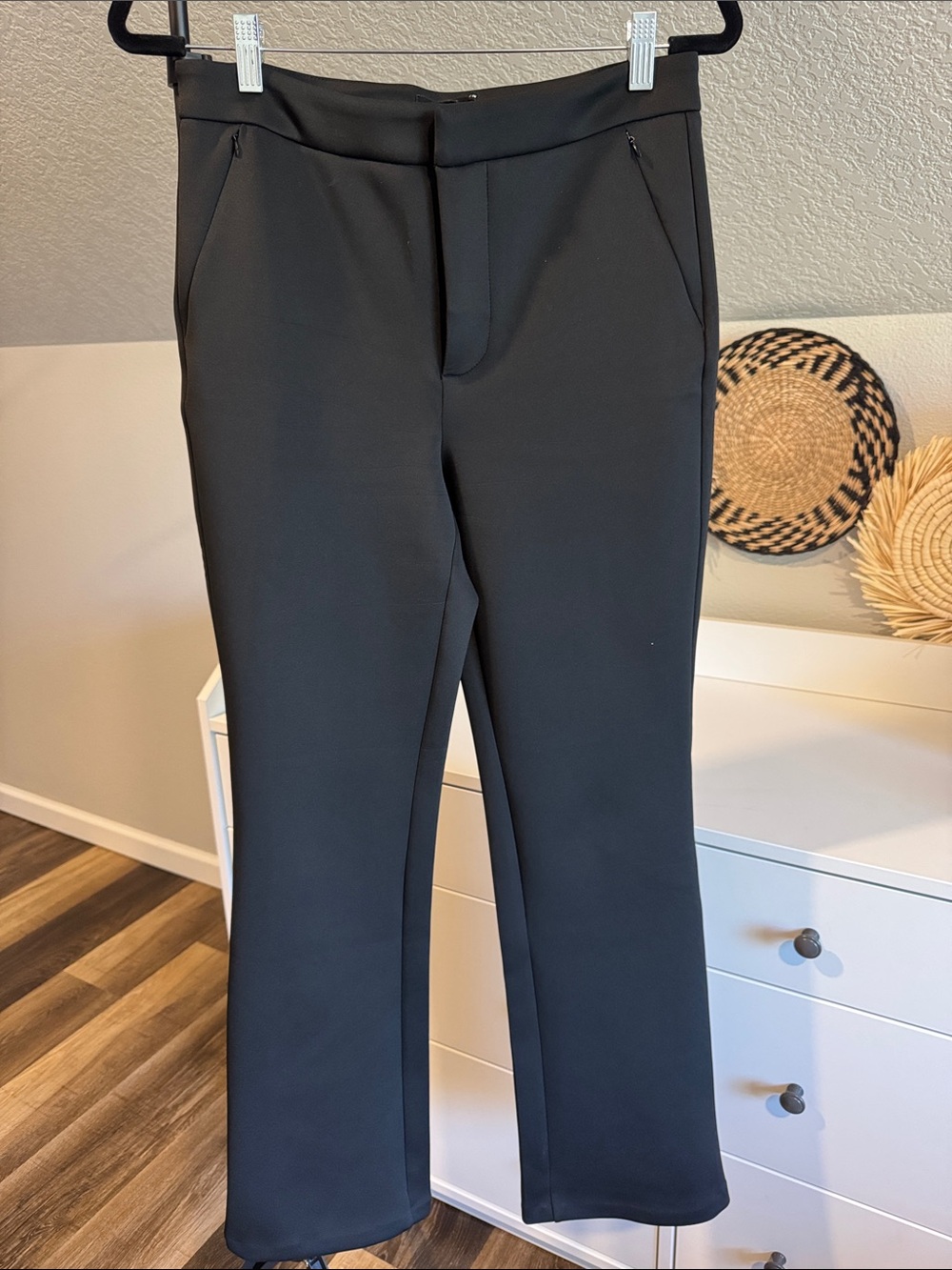 Good American Soft Stretch Ponte Straight Trousers